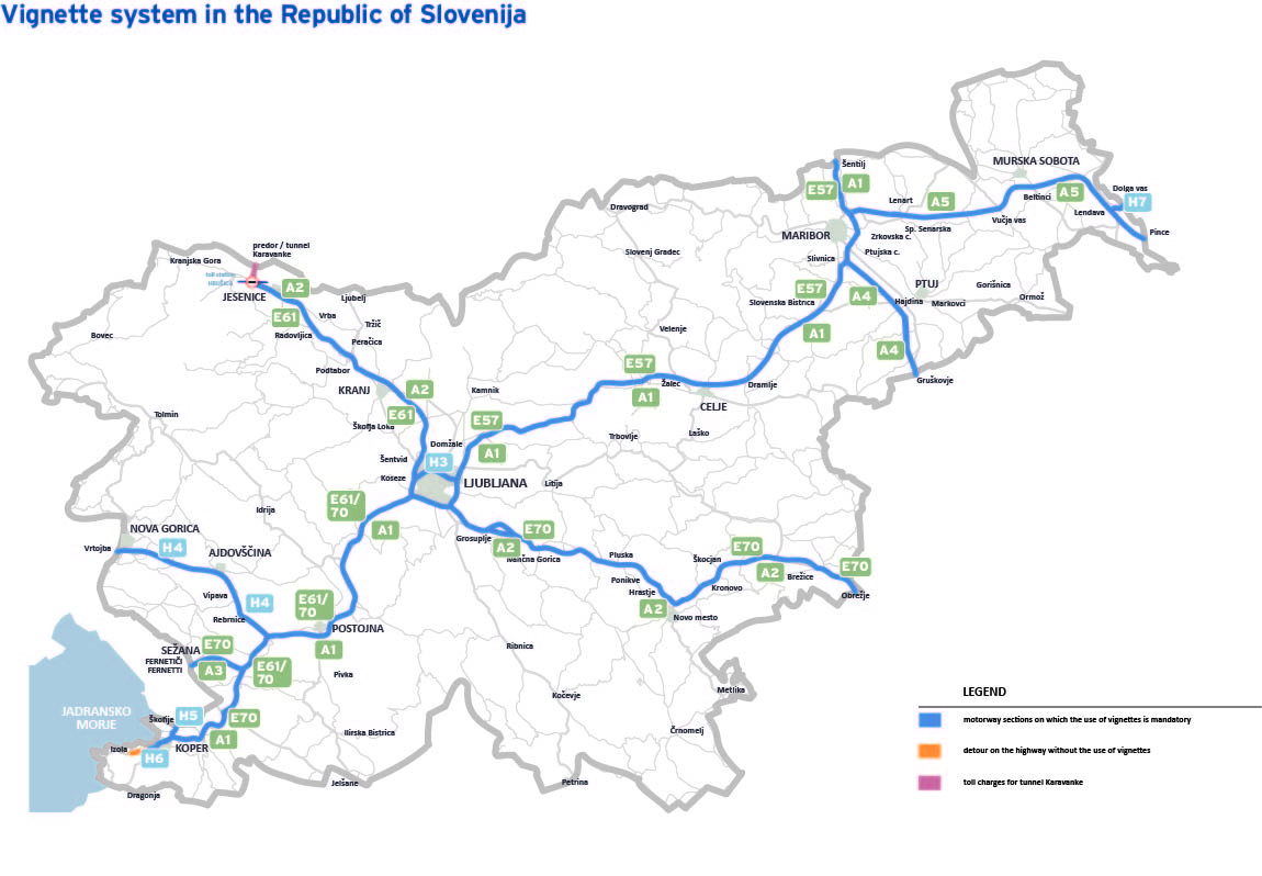 Вождение в Словении: правила и особенности - 1